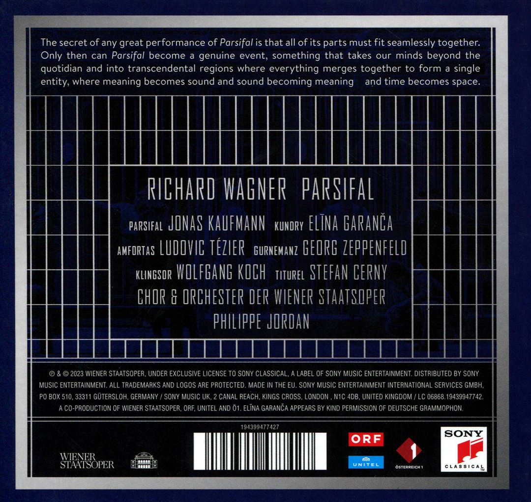 Wagner: Parsifal cover art
