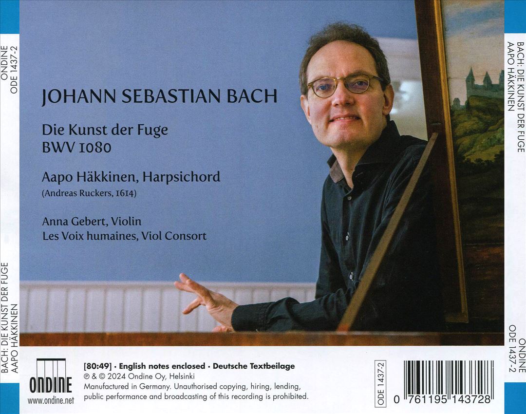 J.S. Bach: Die Kunst der Fuge cover art