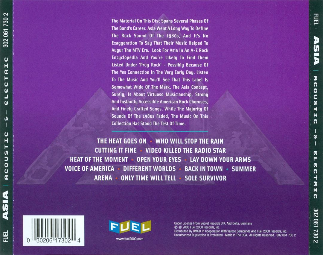 Acoustic and Electric cover art