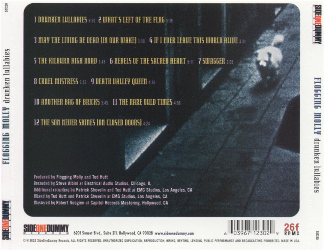 Drunken Lullabies cover art