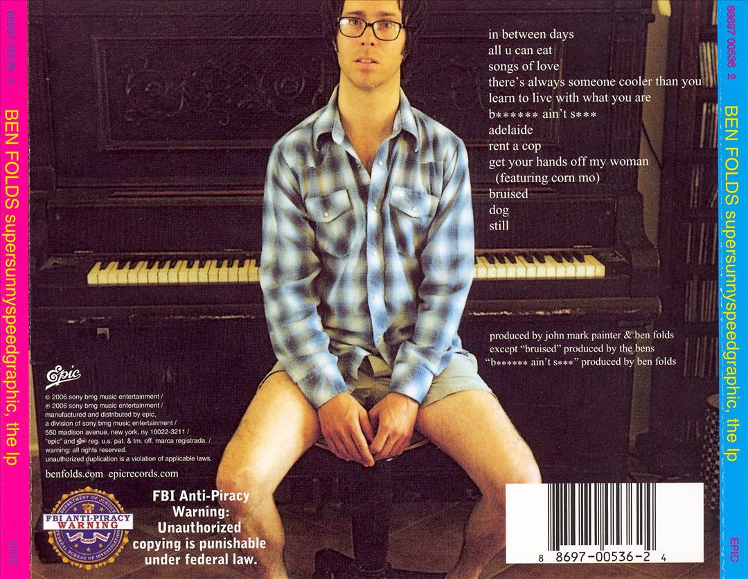 Supersunnyspeedgraphic: The CD cover art