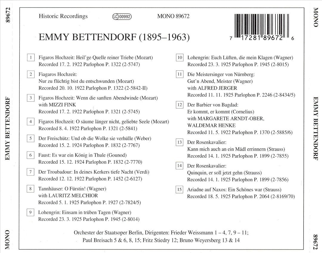 Lebendige Vergangenheit: Emmy Bettendorf cover art