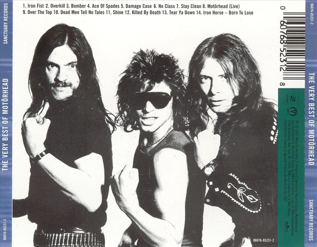 Very Best of Motörhead cover art