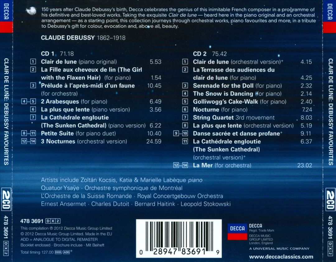 Clair de Lune cover art