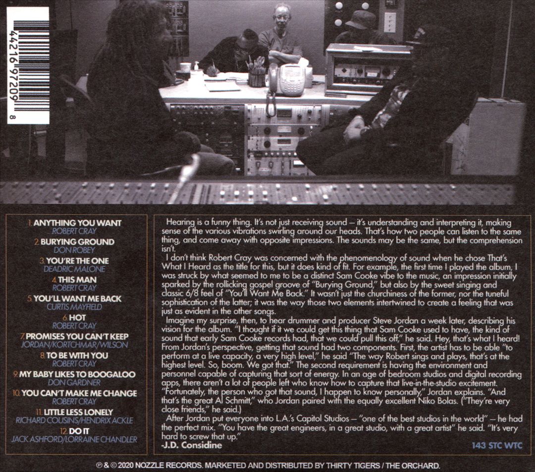 That's What I Heard cover art