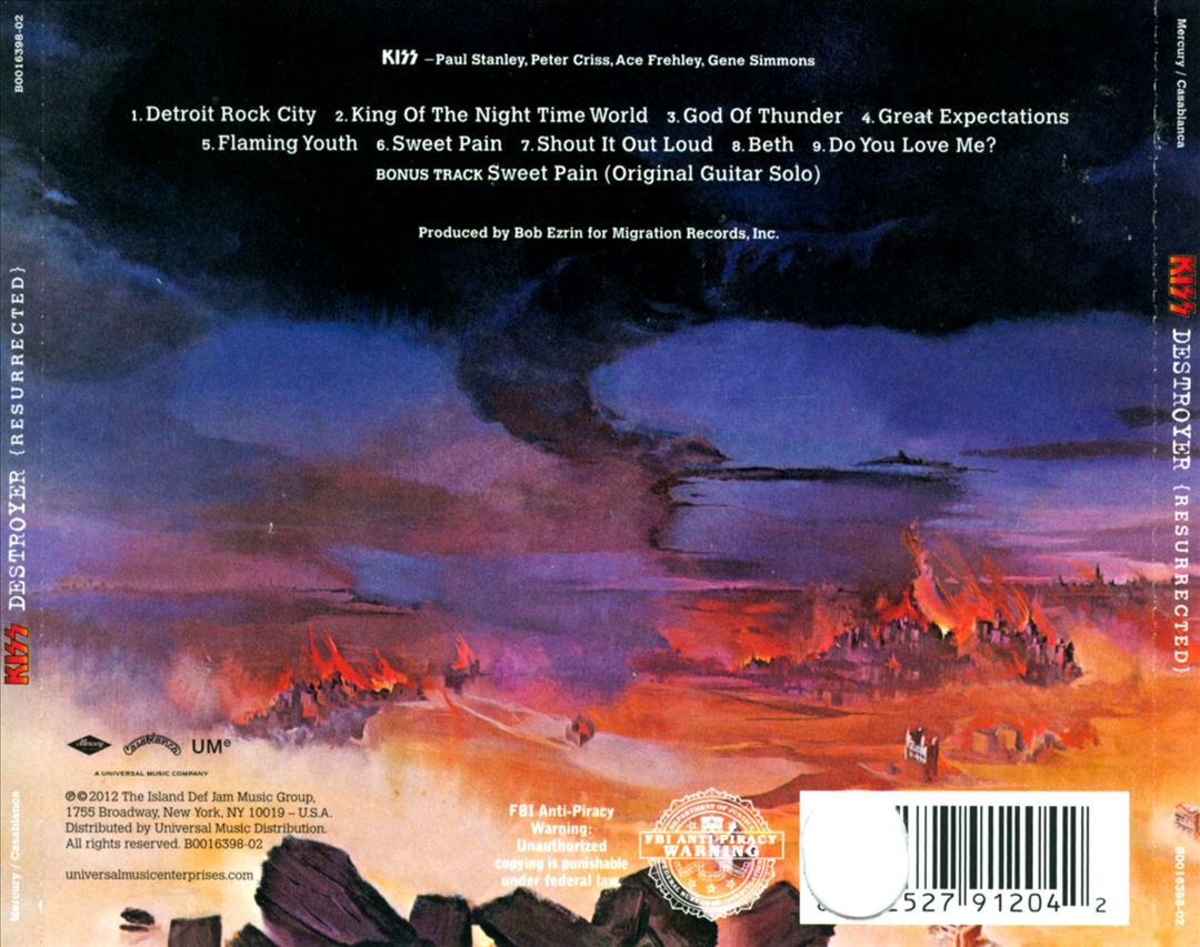Destroyer (Resurrected) cover art