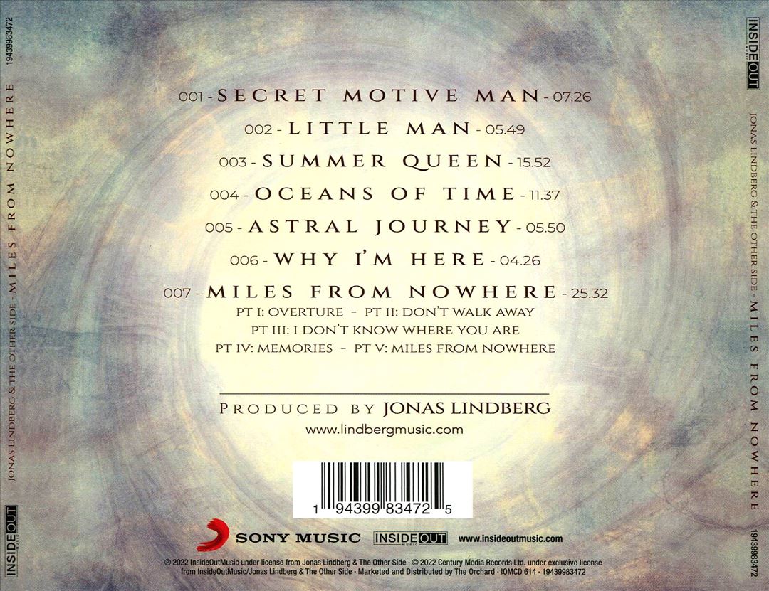 Miles From Nowhere cover art