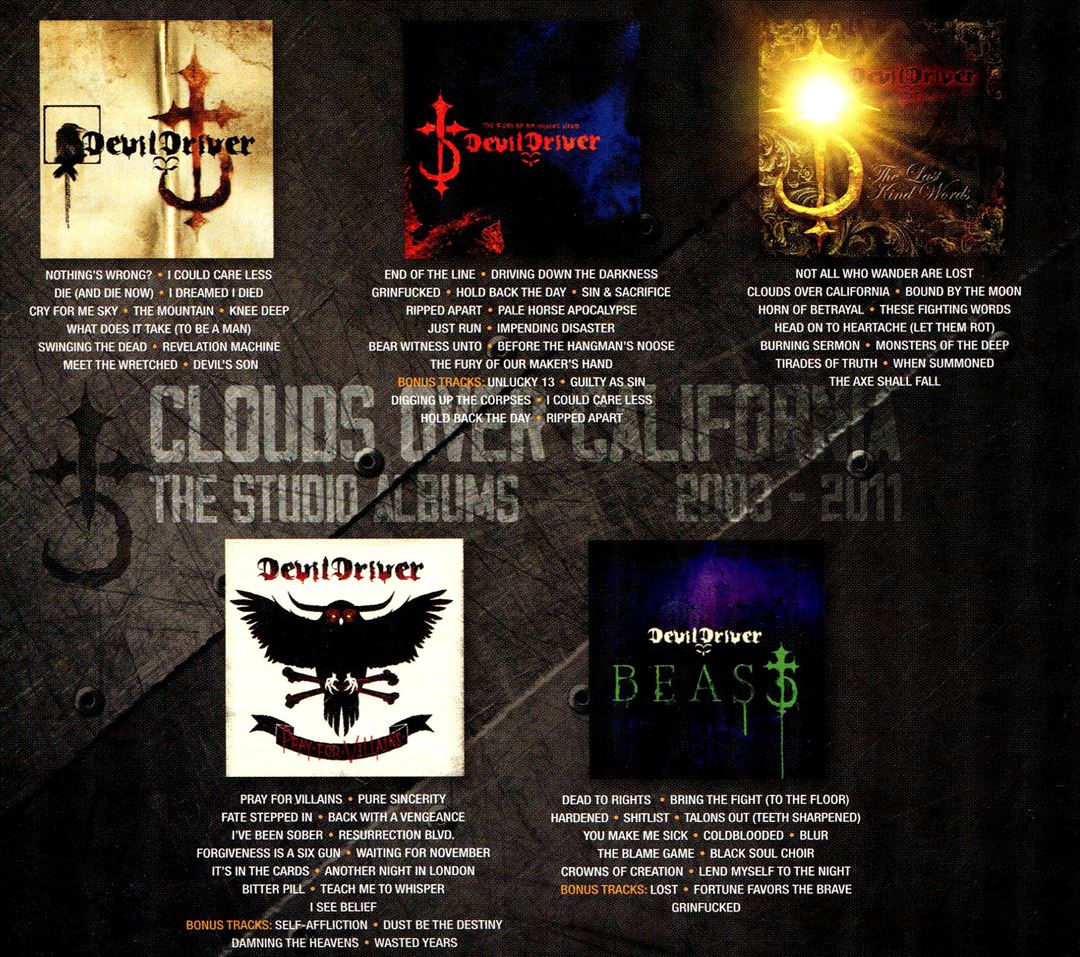 Clouds over California: The Studio Albums 2003-2011 cover art