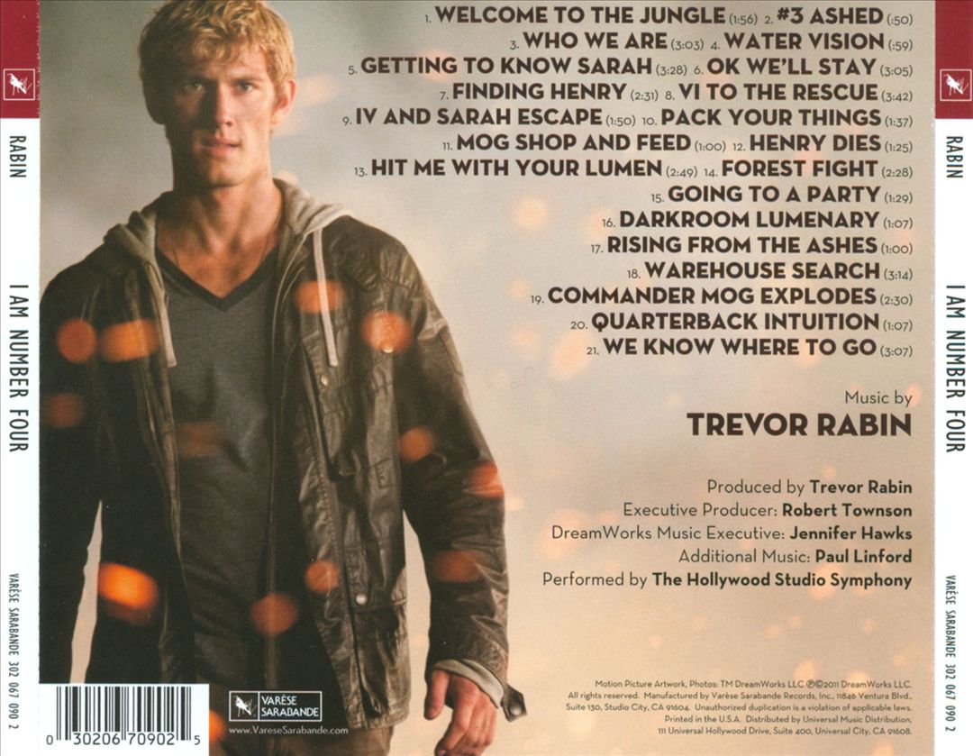I Am Number Four cover art