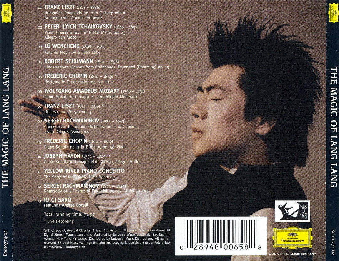 Magic of Lang Lang cover art