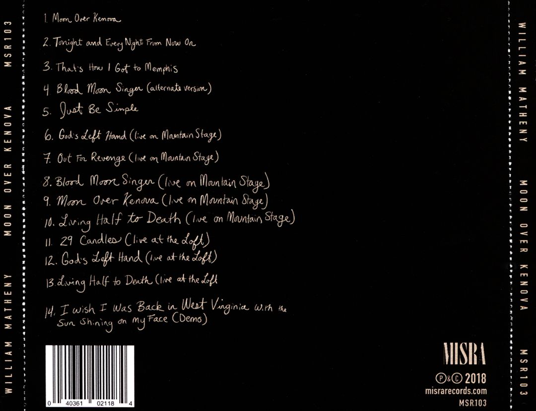 Moon Over Kenova cover art