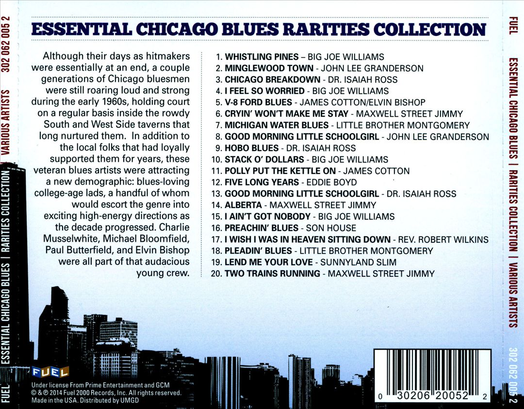 Essential Chicago Blues: Rarities Collection cover art