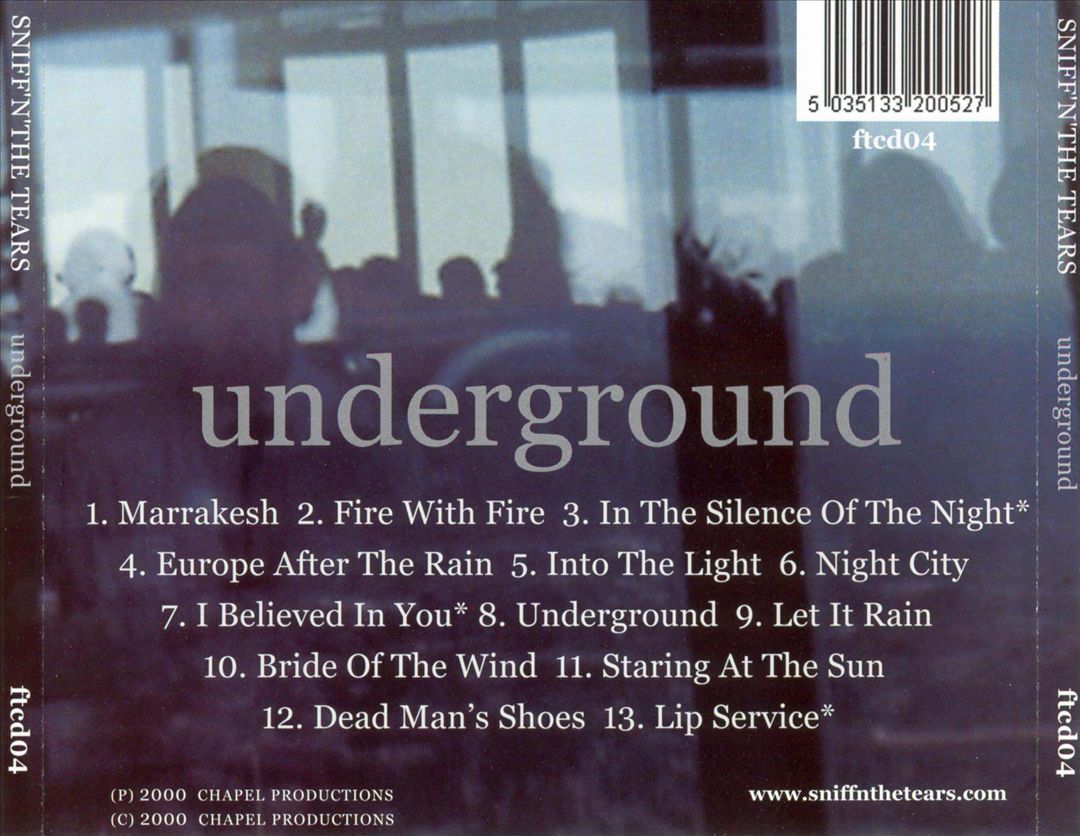 Underground cover art