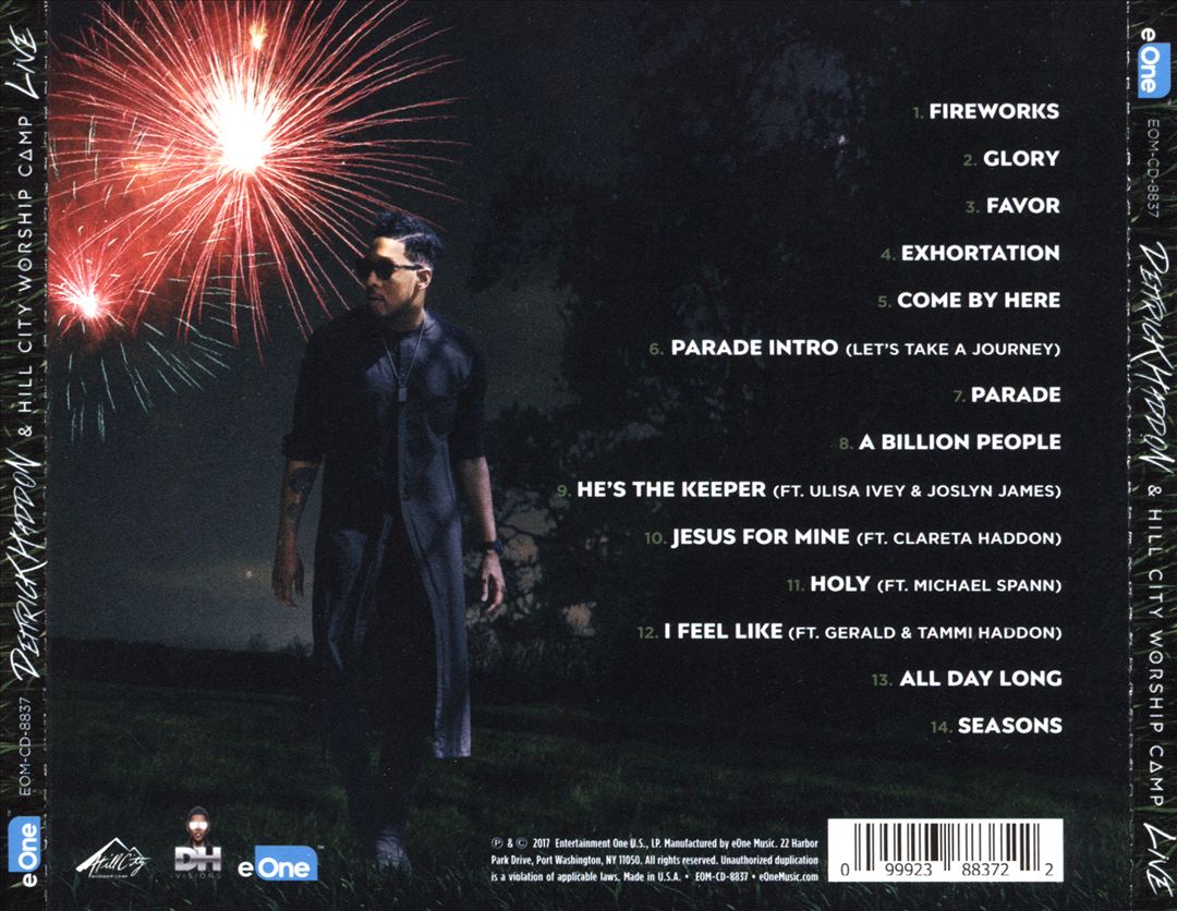 Deitrick Haddon & Hill City Worship Camp cover art