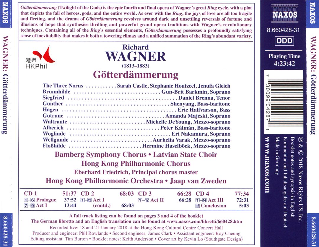 Wagner: Götterdämmerung cover art