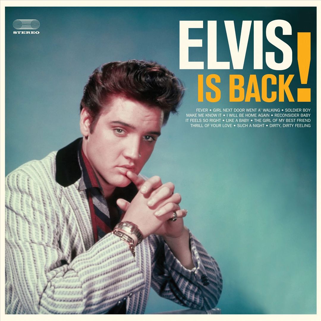 Elvis Is Back! cover art