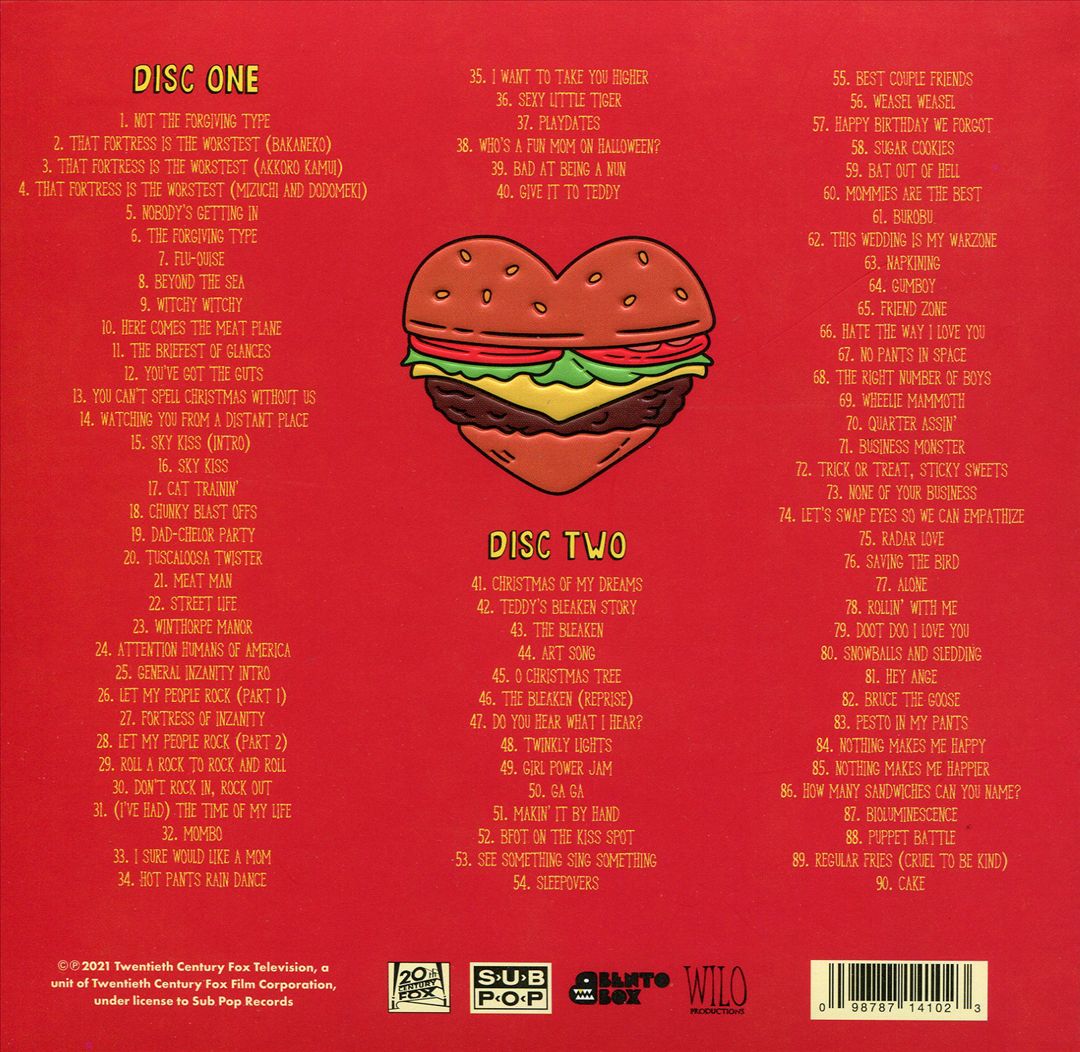 Bob's Burgers Music Album, Vol. 2 cover art