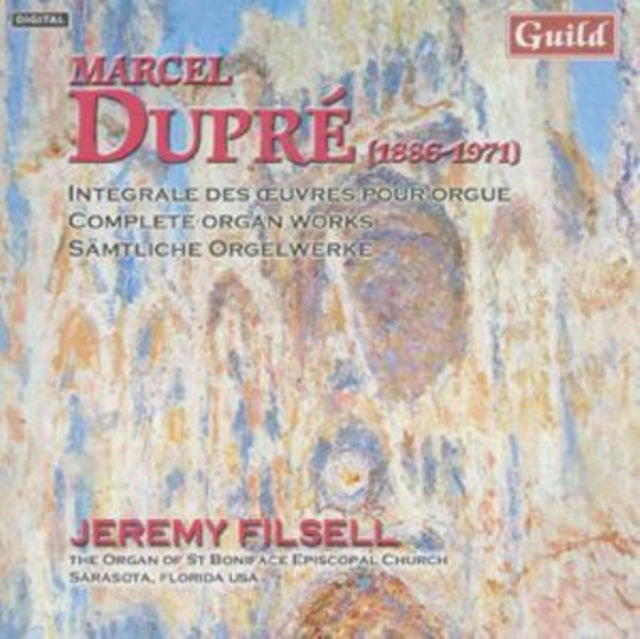 DUPRE COMPLETE ORGAN WORKS cover art