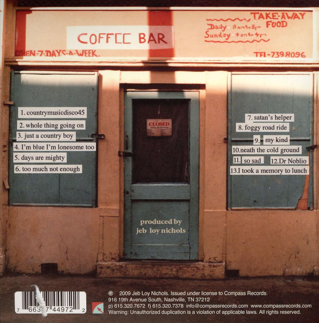 Parish Bar cover art