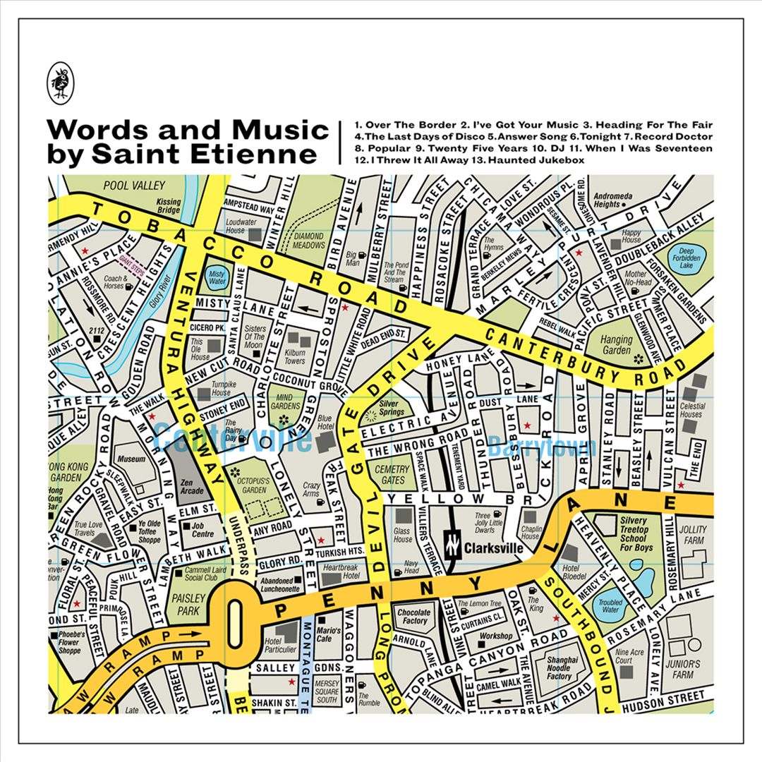 Words and Music by Saint Etienne cover art