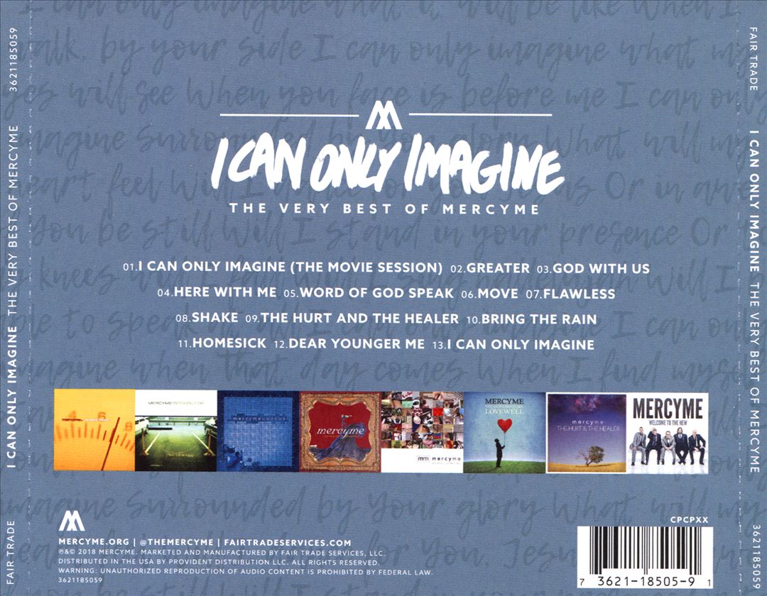 I Can Only Imagine: The Very Best of MercyMe cover art