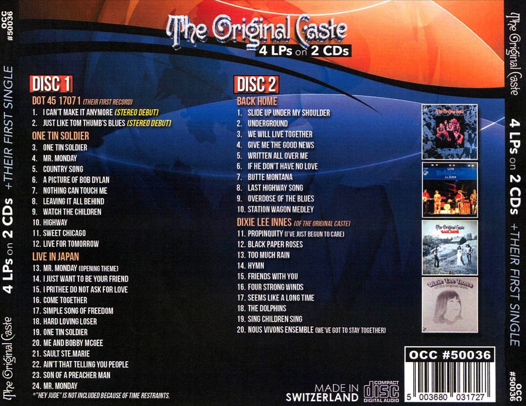Original Caste Collection/Or cover art