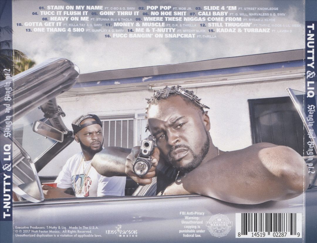 Slangin and Bangin, Pt. 2 cover art