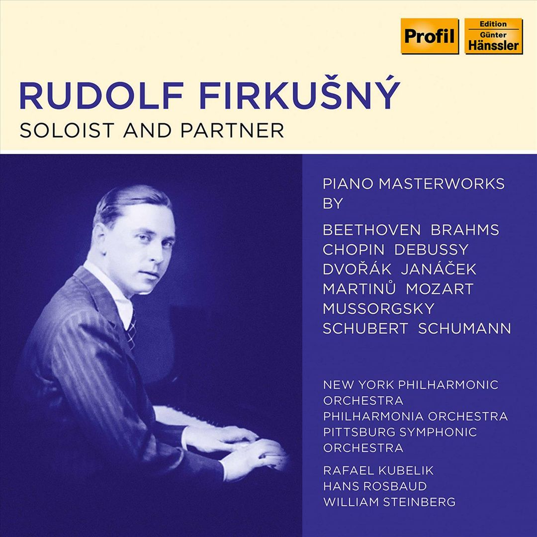 Rudolf Firkusný: Soloist and Partner cover art