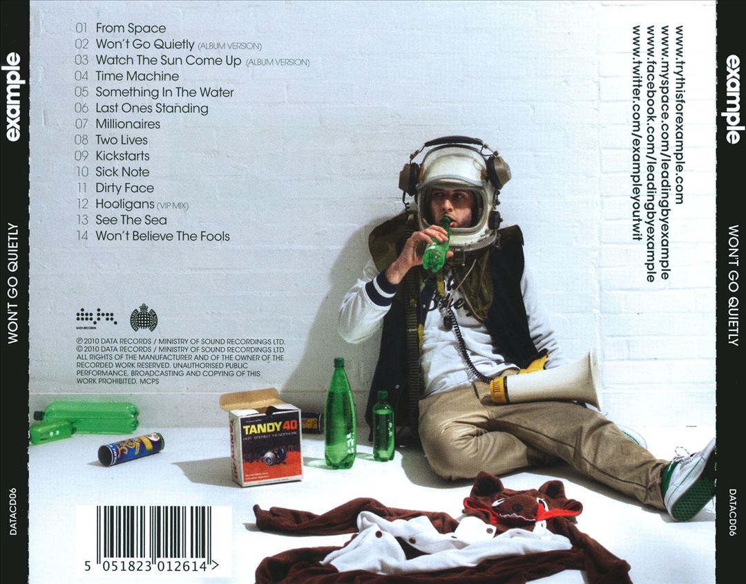 Won't Go Quietly cover art