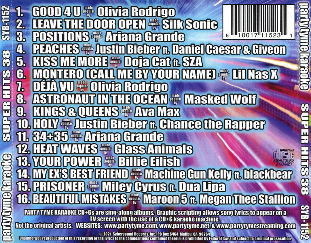 Super Hits 38 cover art