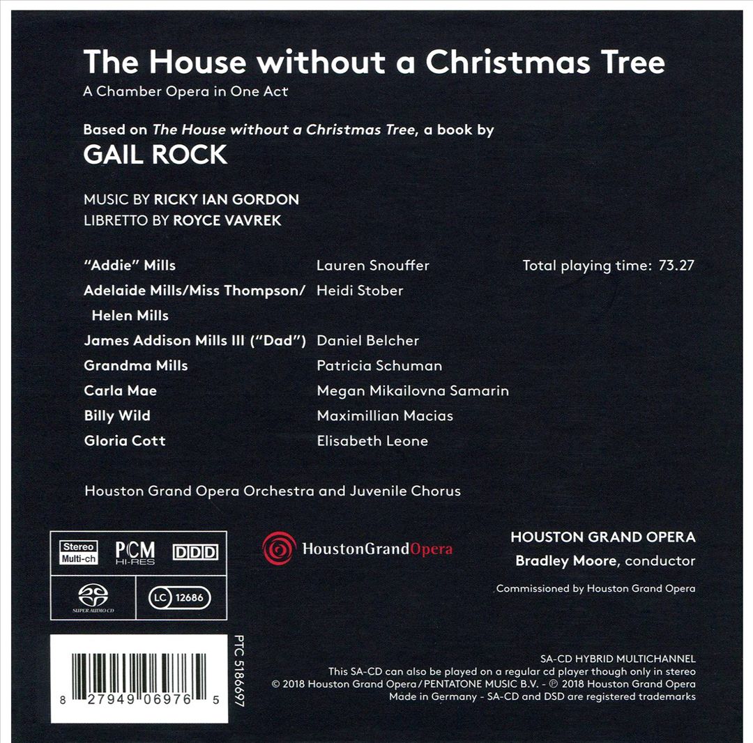 Ricky Ian Gordon: The House Without a Christmas Tree cover art