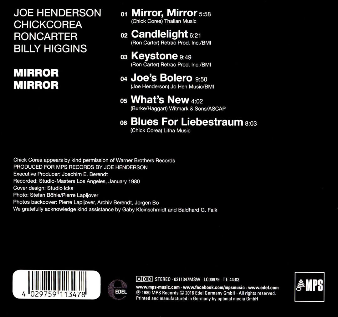 Mirror, Mirror cover art