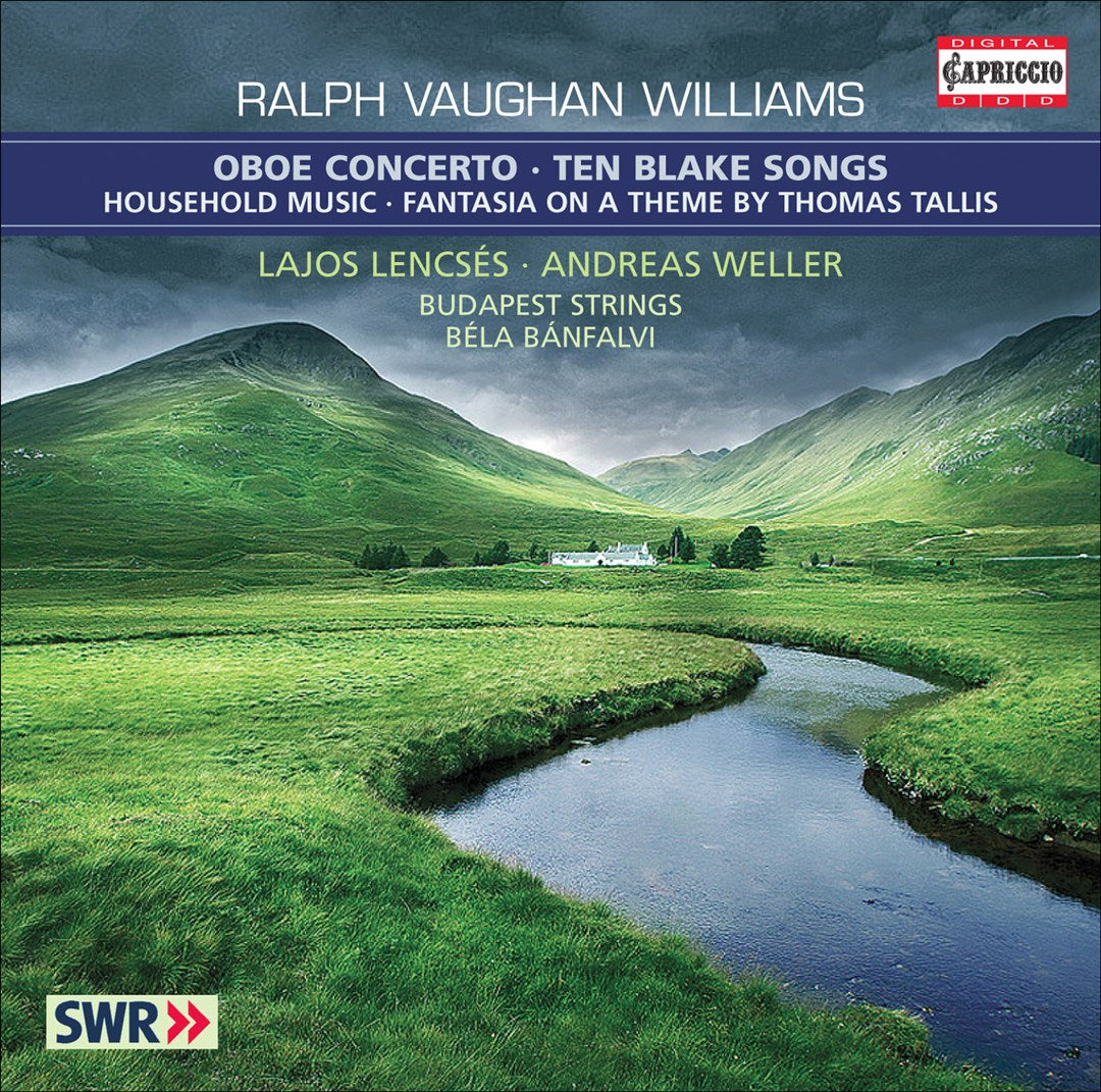 Vaughan Williams: Oboe Concerto; Ten Blake Songs cover art