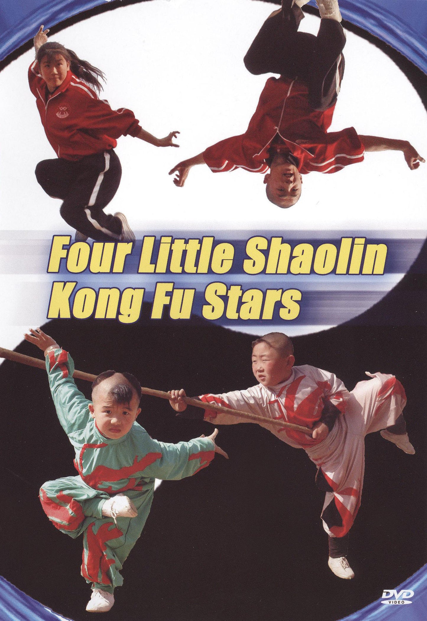 Four Little Shaolin Kong Fu Stars cover art