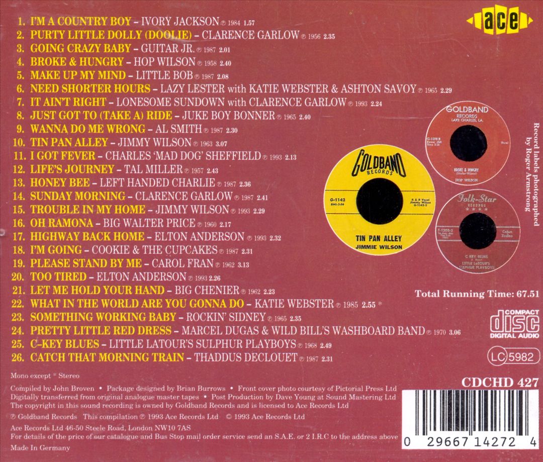 Bayou Blues Blasters: Goldband Blues cover art
