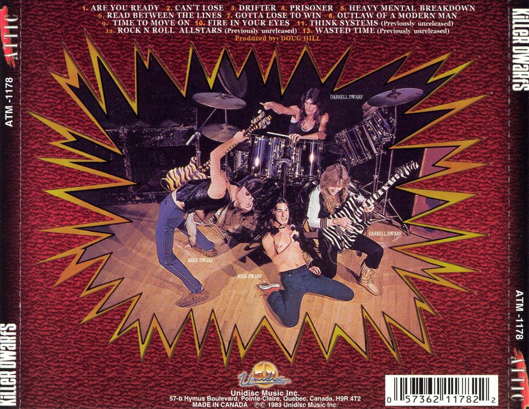 Killer Dwarfs cover art