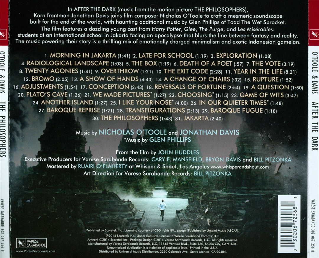 After the Dark: Music from The Philosophers cover art