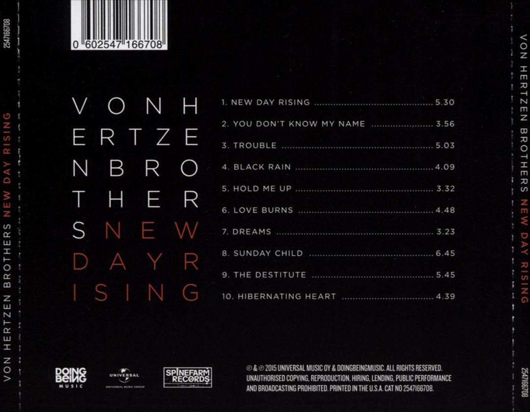 New Day Rising cover art