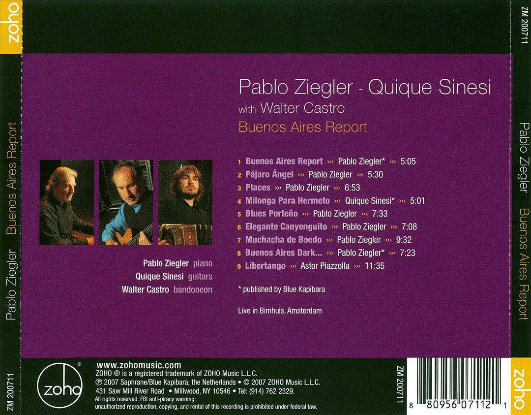 Buenos Aires Report cover art