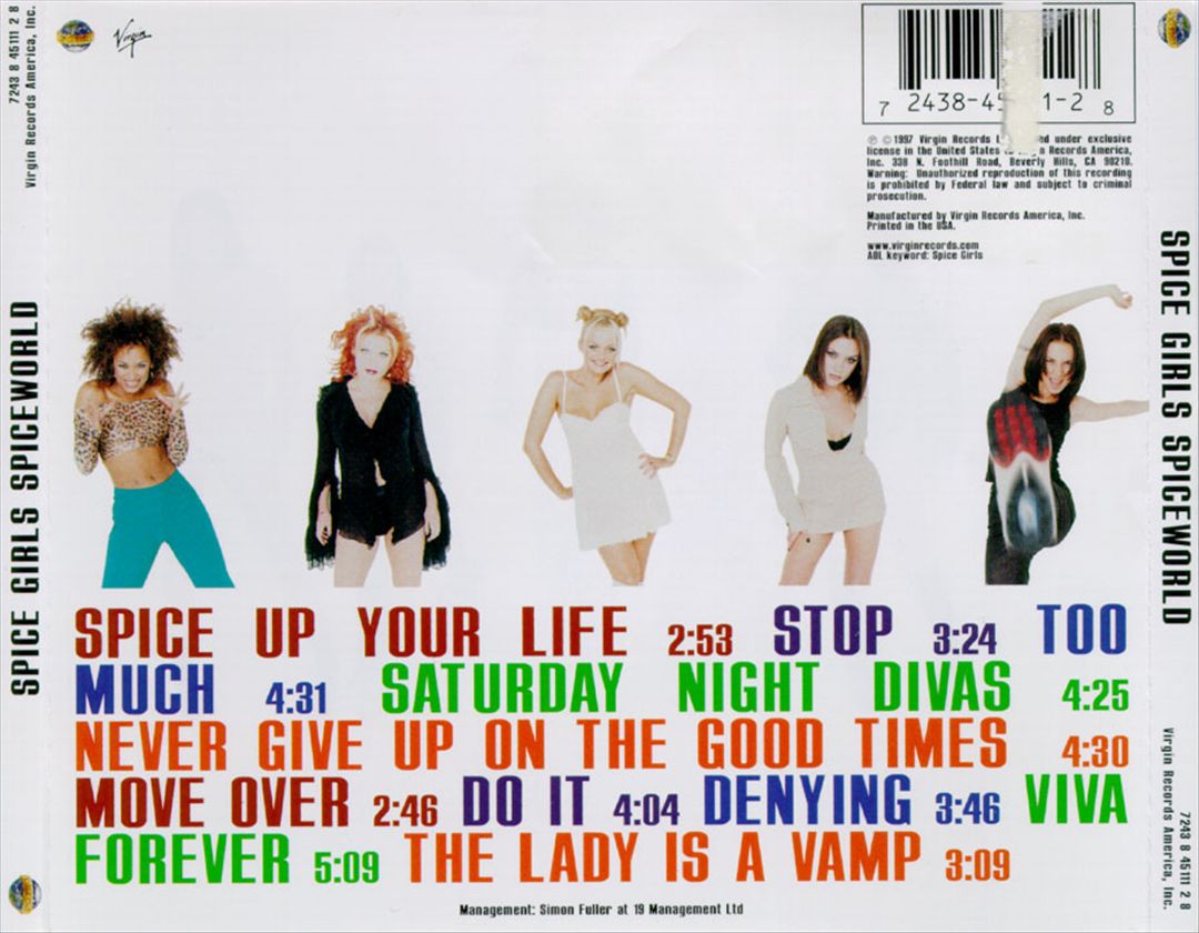 Spiceworld cover art