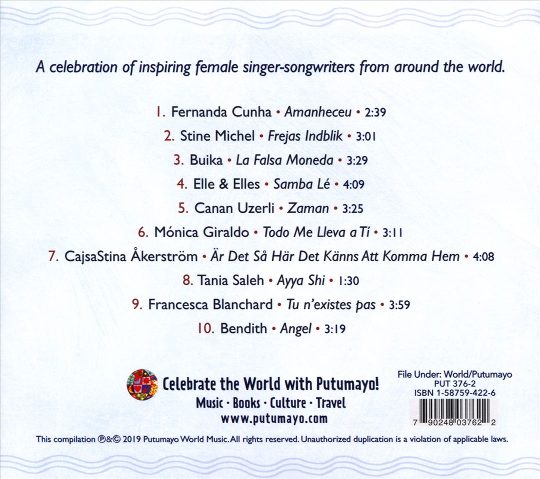 Putumayo Presents Acoustic Women cover art
