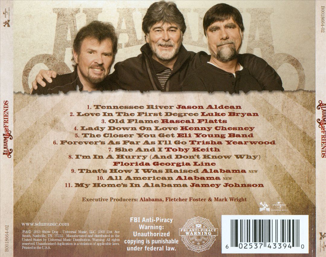 Alabama & Friends cover art