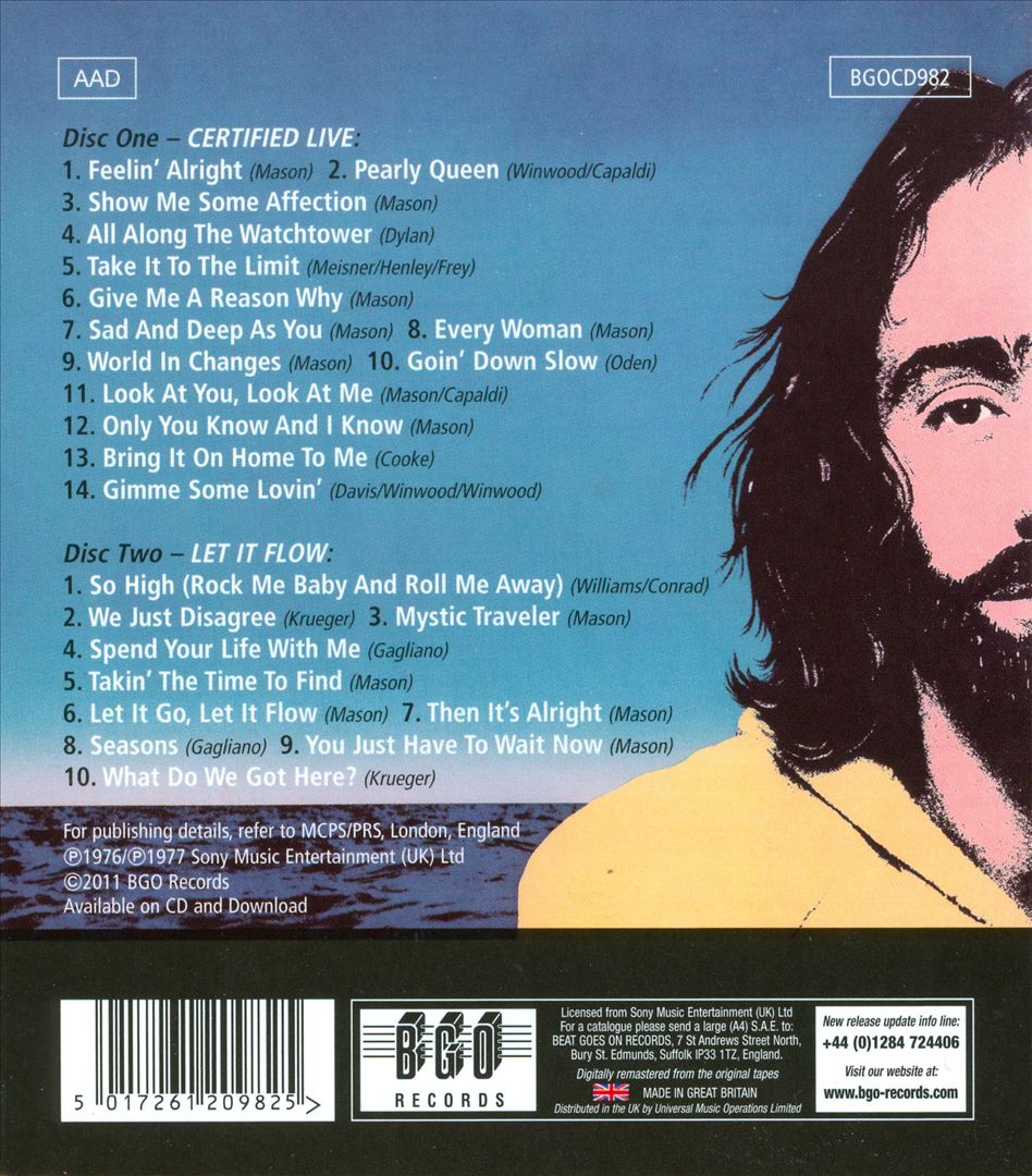 Certified Live/Let It Flow cover art