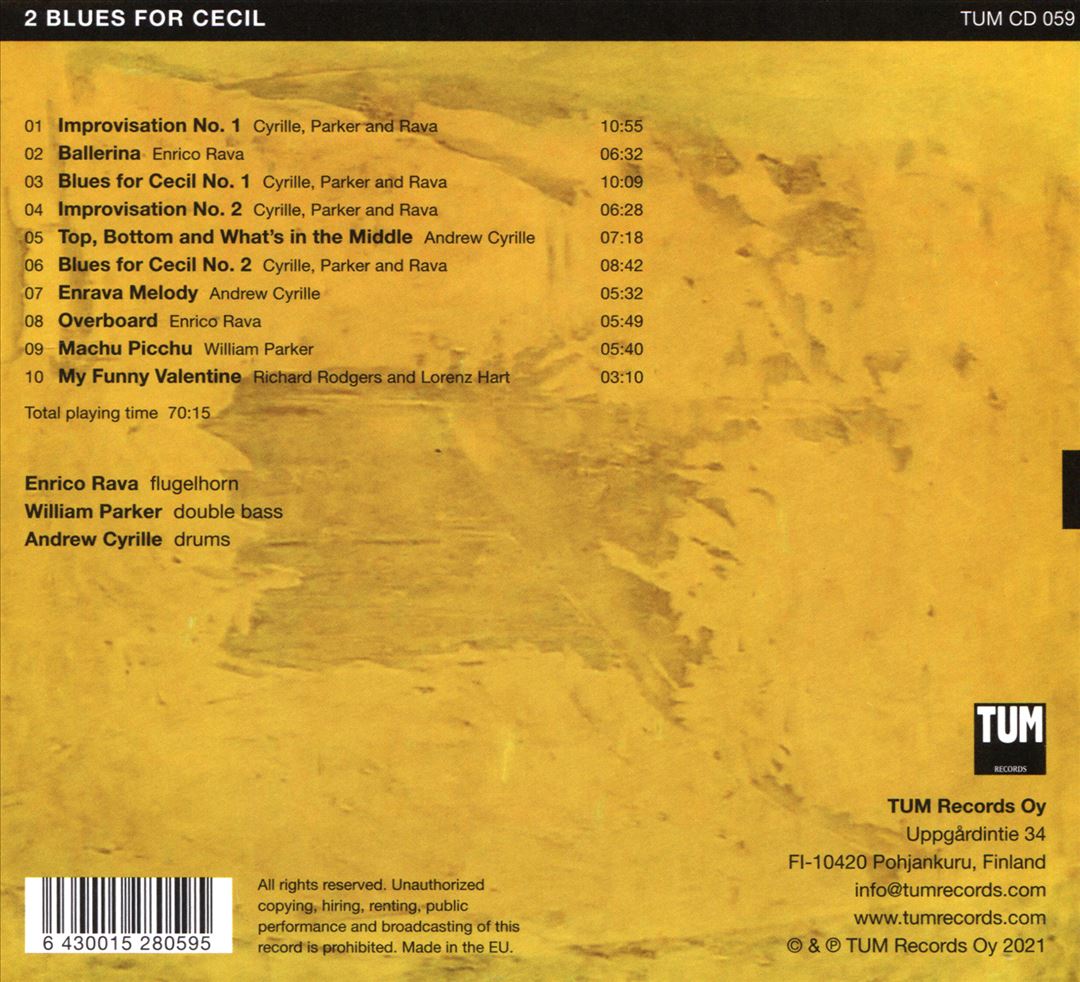 2 Blues for Cecil cover art