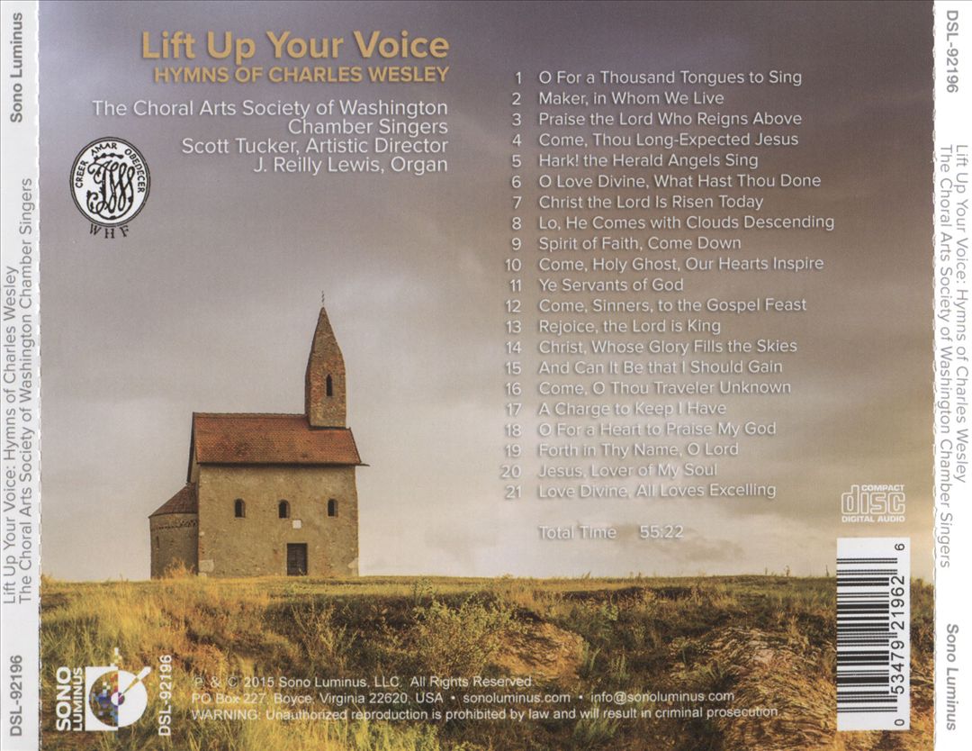 Lift Up Your Voice: Hymns of Charles Wesley cover art