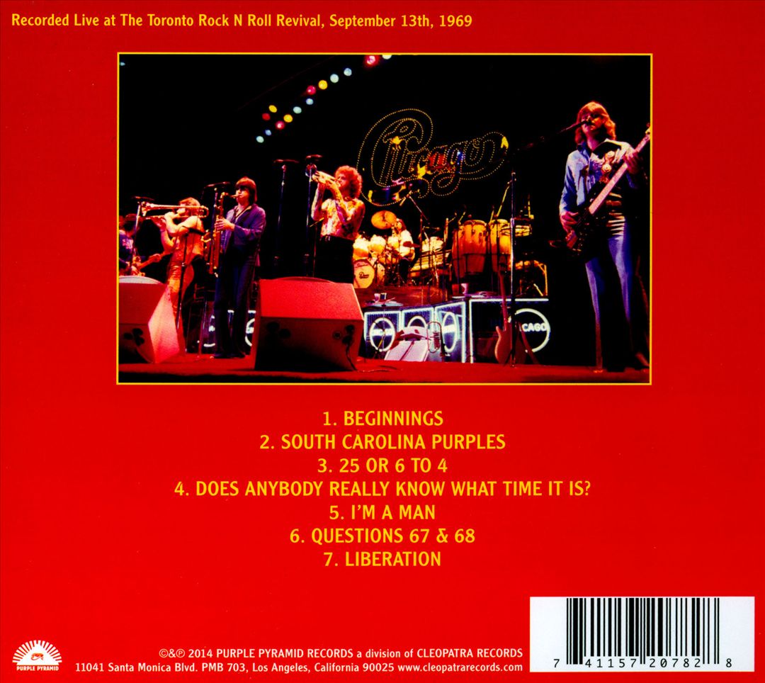 September 13th 1969: Recorded Live at the Toronto Rock 'N' Roll Revival cover art