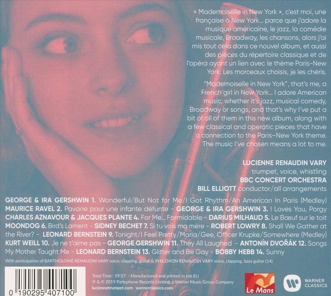 Mademoiselle in New York cover art