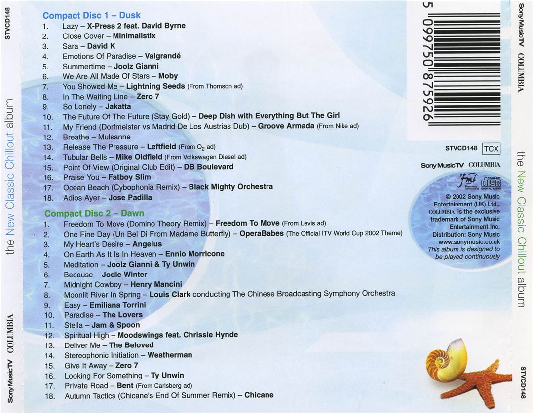 Classic Chillout, Vol. 3: From Dust 'Til Dawn cover art
