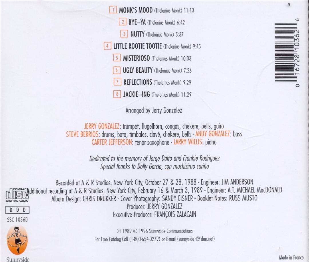 Rumba Para Monk cover art