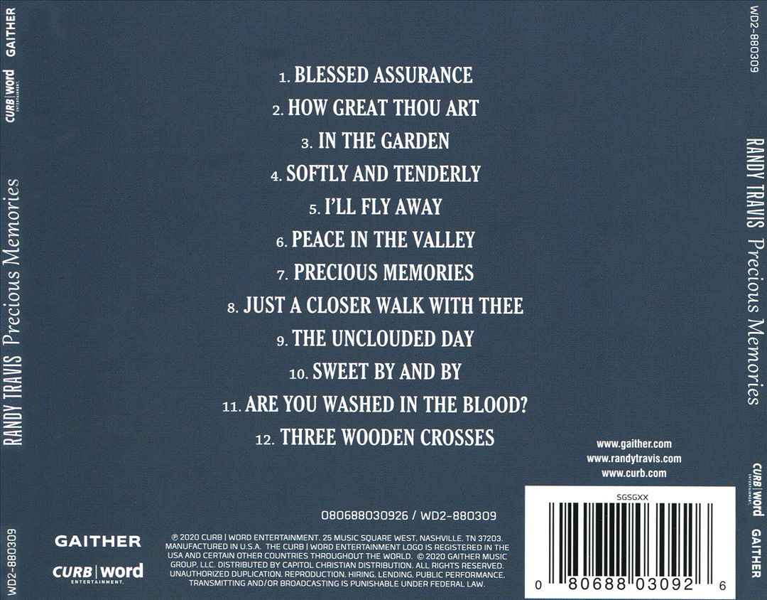 Precious Memories: Hymns & Gospel Favorites cover art